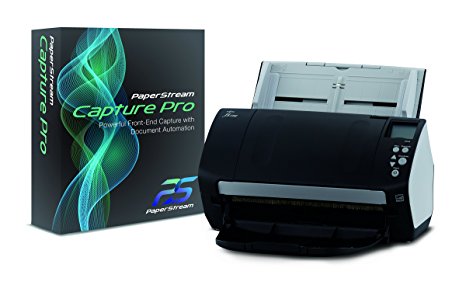 Fujitsu fi-7160 Deluxe Bundle document scanner plus PaperStream Capture Pro scanning software (CG01000-286401)