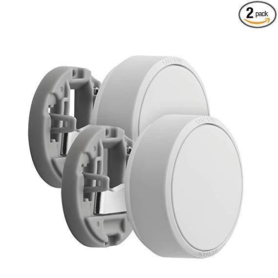 Lutron Aurora Smart Bulb Dimmer Switch for Philips Hue smart bulbs (2 Pack), Z3-1BRL-WH-L0-2, White