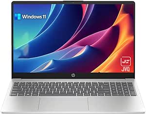 HP hp Newest 15.6'' Anti-Glare HD Laptop, Intel Quad-core Processor, 16GB RAM, 128GB SSD  128GB USB Storage, Office 365 1-Year, Up to 11 hrs Long Battery, Win11 S, Silver