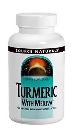 Source Naturals Turmeric With Meriva, Inflammation Reponse & Liver Support, 500mg - 60 Capsules