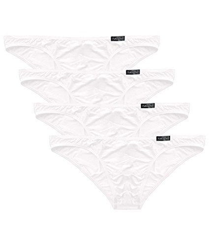 Men's Briefs Underwear Low Rise Sexy Ice Silk Bikini Briefs