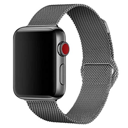 Penom Compatible with Apple Watch Band 44mm 40mm 42mm 38mm, iWatch Bands Milanese Loop Replacement for Series 4 3 2 1