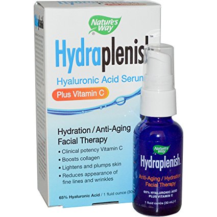 Nature's Way, Hydraplenish, Hyaluronic Acid Serum, Plus Vitamin C, 1 fl oz (30 ml)