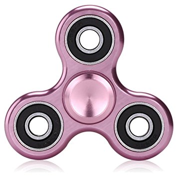 Sugoiti Fidget Spinner Hand Spinner EDC Toy Tri- Spinner Fidget Focus Toys Non-3D printed Novelty Toy for Kids & Adults Stress Reducer Relieves ADHD Anxiety and Boredom Ceramic Cube Bearing