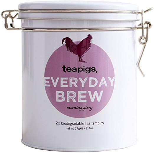 Teapigs Everyday Brew Black Tea Tin Of Tea Made With Whole Leaves (1 Tin of 20 Tea Bags)
