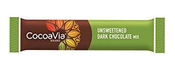 CocoaVia Unsweetened Dark Chocolate, 0.24 ounce