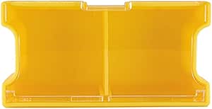 Plano Edge Terminal Medium Hook Retainer Box, Yellow, 2-Pack, Includes Hook Retainer Tackle Tray, Fishing Storage