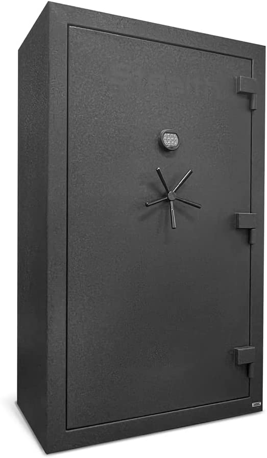 Stealth UL50 Gun Safe UL RSC Rated 50 Gun Capacity Long Gun & Pistol Storage with 60 Minute Fire Protection Home Fire Safe