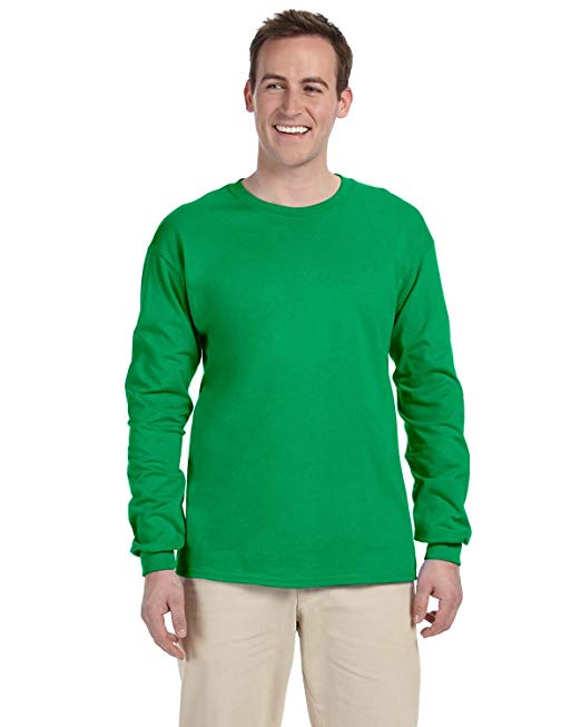 Fruit of the Loom Heavy Cotton HD 100% Cotton Long Sleeve T-Shirt