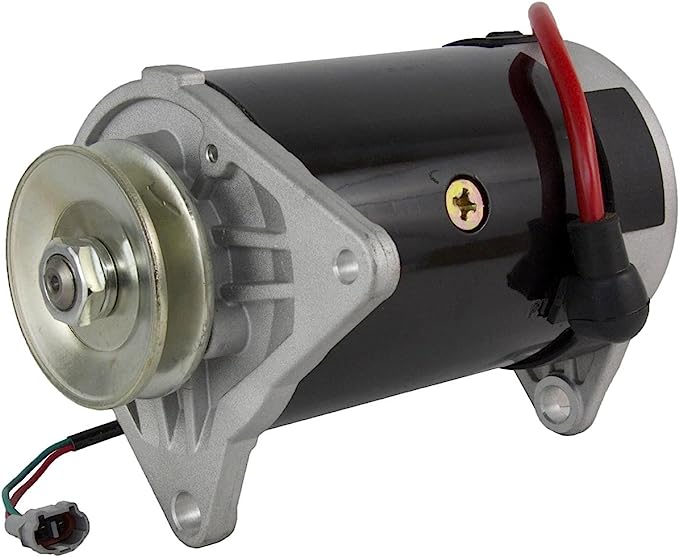RAREELECTRICAL New Starter Generator Compatible with Yamaha Golf Cart G16-G22 by Part Numbers GSB107-06 JN6-H1100-00-00 JN6H11000000 JN6H11000100 JN6H11000200 GSB107-06E GSB10706 GSB10706E MOT-2001
