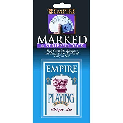 Royal Magic Empire Economy Eureka Deck - Both a Stripper Deck and Marked Deck All in One