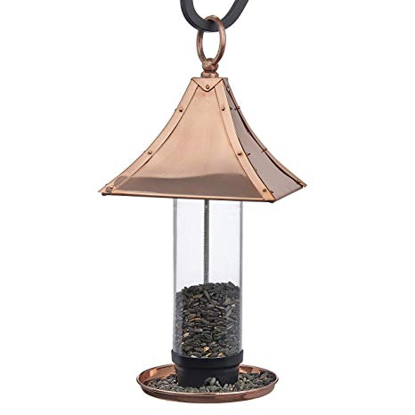 Good Directions T01P Palazzo Bird Feeder, Polished Copper