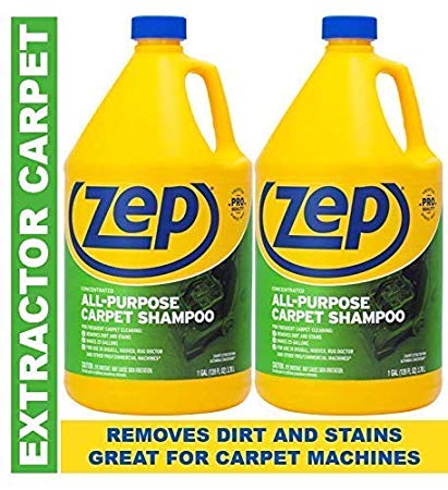 Zep All Purpose Carpet Shampoo ZUCEC128 (Formerly Called Carpet Extractor) (Pack of 2)