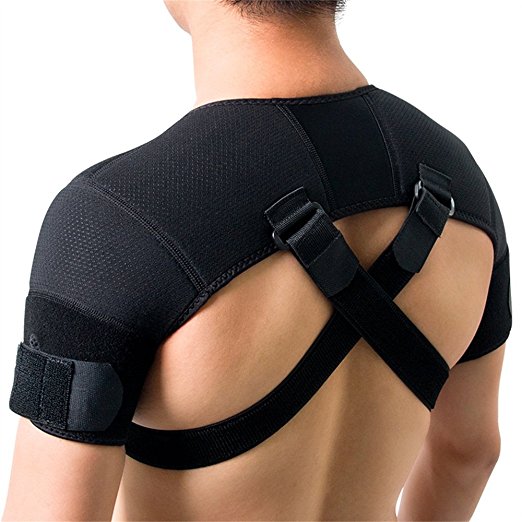 Sports Safety Unisex Double Shoulder Brace