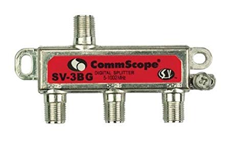 Commscope Sv-3bg 3-way Balanced Splitter, 5-1002 Mhz by Commscope