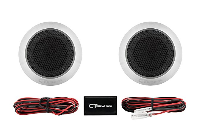 CT Sounds Meso 25mm Flush Mount Silk Dome Tweeters