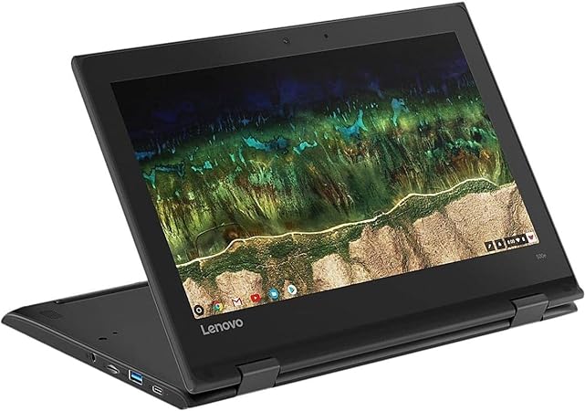 Lenovo 500e Chromebook 2nd Gen 81MC001EUS 11.6" Touchscreen 2 in 1 Chromebook - HD - 1366 x 768 - Intel Celeron N4120 Quad-core (4 Core) 1.10 GHz - 4 GB RAM - 32 GB Flash Memory - Black