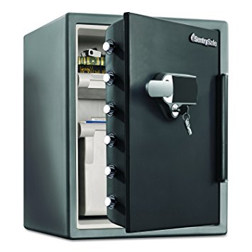 Sentry Safe SFW205UPC Electronic Alarm Water/Fire-Resist Safe, 2.05 ft3, 19 3/10 x 19 3/8 x 23 7/8 (SENSFW205UPC)