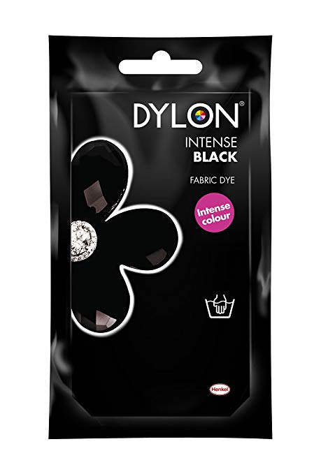 DYLON Hand Dye 50 Gram - Full Range of Colours Available (Intense Black)