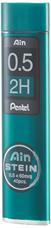 Pentel Mechanical Pencil Lead, Ain Stein, 0.5mm, 2H (C275-2H)