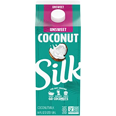 Silk Coconutmilk, Unsweetened, Dairy-Free, Vegan, Non-GMO Project Verified, Half Gallon