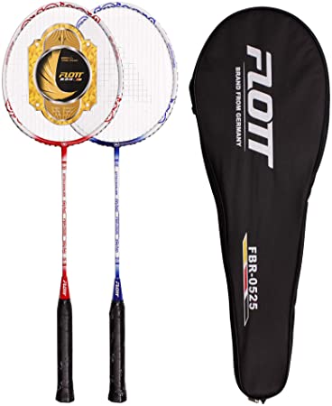 YoungLA Badminton Rackets for Adults and Kids | Premium Quality Shuttle Bats with Carrying Case