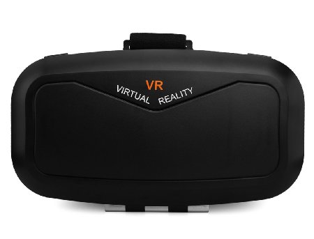 3D VR Virtual Reality Headset, Onshowy 3D VR Virtual Reality Headset 3D Glasses/Goggles for Video and Gaming Innovative Design Fit for iOS, Android & PC phones Series within 3.5-6inches