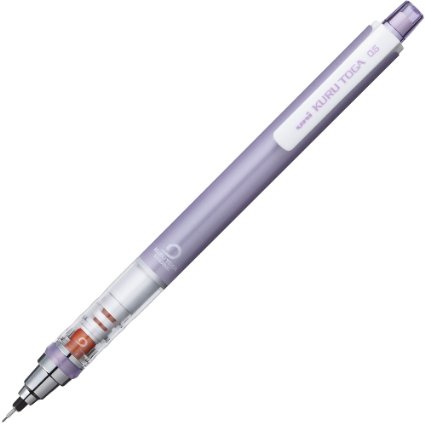 Uni Kurutoga Mechanical Pencil Standard, 0.5mm, Violet (M54501P.12)