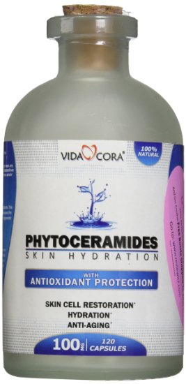 Vida Cora Phytoceramides Professional Strength with Antioxidants and Multi-Vitamins 120 Capsules