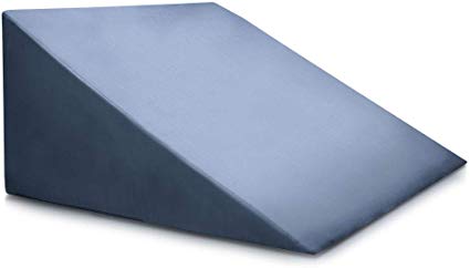 Bed Wedge Pillow - Clinical Grade Incline Bed Rest For Sitting Up - Sleep Back Support, Pregnancy, After Surgery Recovery