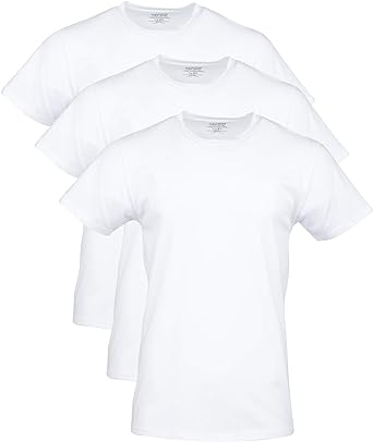 Gildan Mens Cotton Stretch T-Shirts, Multipack