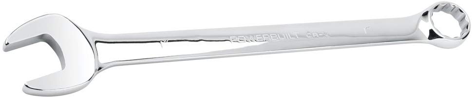 Powerbuilt 644152 SAE 1" Polished Combination Wrench