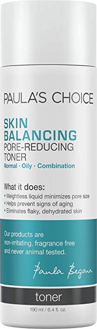 Skin Balancing & Pore-Reducing Toner With Antioxidants – made from Chamomile Flowers Extract for Combination and Oily Skin – 190 ml / 6.4 fl. oz. by Paula's Choice