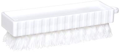 Rubbermaid Commercial FG9B5800WHT Plastic Hand and Nail Brush, Polypropylene Bristles, White