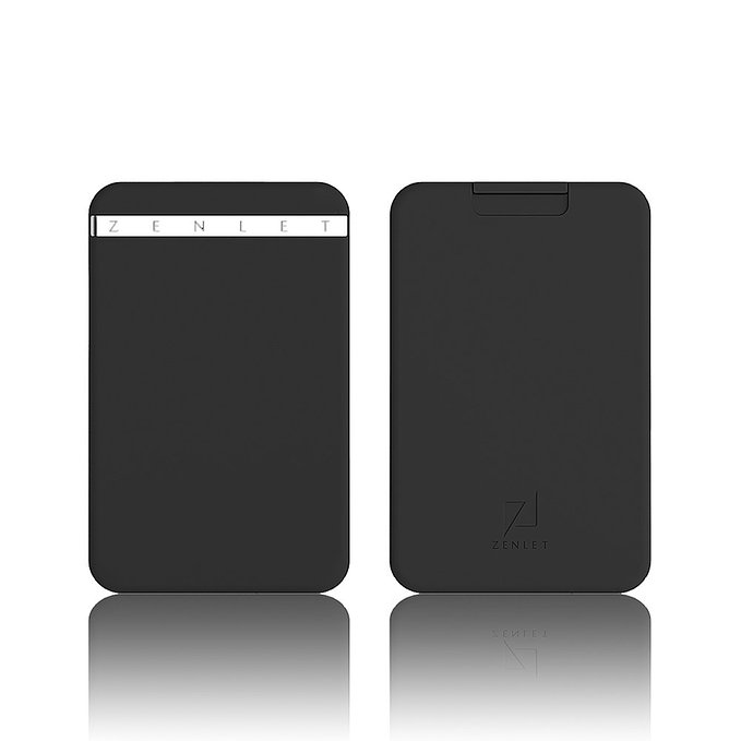 Zenlet minimalist slim rfid blocking wallet durable and secure credit card id and US bill case Fits great in front pocket perfect for holding business cards