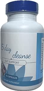 15 Day Gut Cleanse - Gut and Colon Support,15 Day Cleanse,Pastillas De Los 15 Dias para Limpiar El Colon,15 Days Gut Cleanse,Help Gut Cleanse&Colon Cleanse,Focus On Gut Health for Women