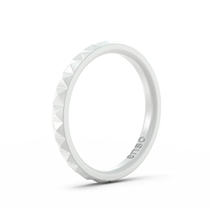 Enso Womens Stackable Silicone Rings