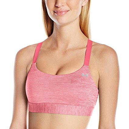 Under Armour Women's Armour Eclipse Heather Mid Impact Sports Bra