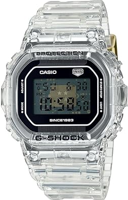 Casio G-Shock Clear Remix 40th Anniversary Edition Digital DW-5040RX-7ER Watch, bracelet