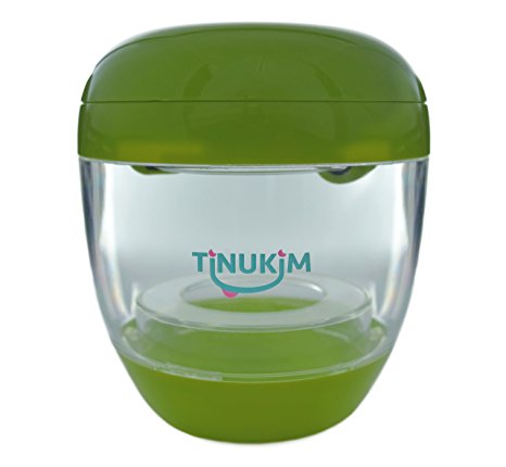 Tinukim Portable UV Sterilizer for Pacifier and Baby Bottle Nipples: Eliminates 99.9% of Bacteria and Germs (Green)