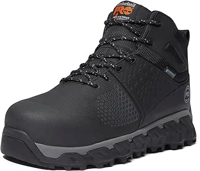 Timberland PRO Men's Ridgework Mid Composite Safety Toe Waterproof Industrial Work Boot