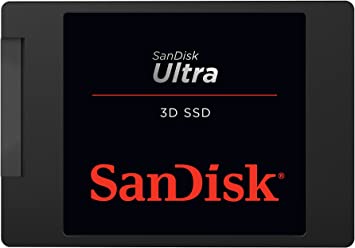 SanDisk Ultra 3D NAND 500GB Internal SSD - SATA III 6 Gb/s, 2.5 Inch /7 mm, Up to 560 MB/s - SDSSDH3-500G-G26