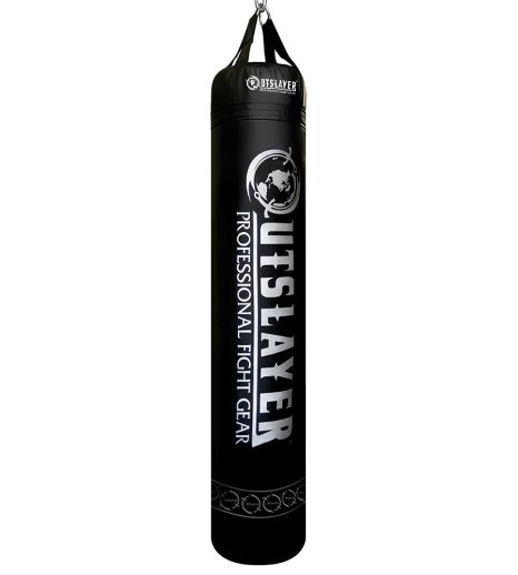 Muay Thai Punching Bag 6ft 150lbs Unfilled Black