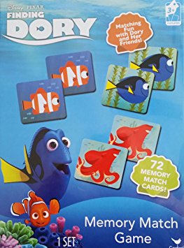 Finding Dory Memory Match Game