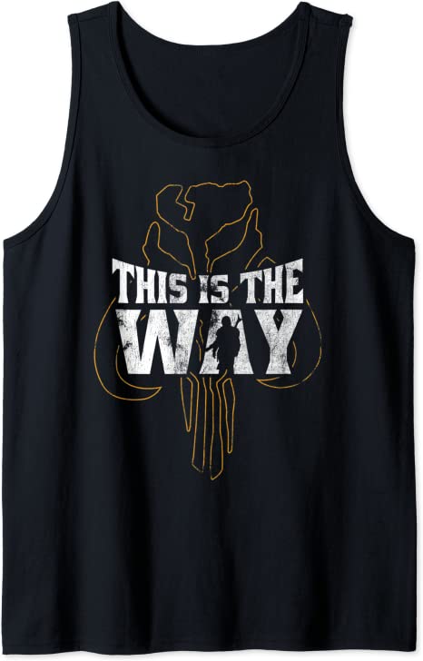 Star Wars The Mandalorian This Is The Way Mythosaur Overlay Tank Top