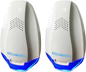 2 Packs Advanced Mice Repellent - Ultrasonic Pest Repeller - Pest Repellent Plug in - Rat Repellent - Insect Repellent for Mosquitoes, Mice, Cockroaches, Spiders, and Rodents