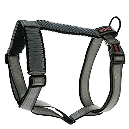 KONG Reflective Paracord Harness Grey LARGE