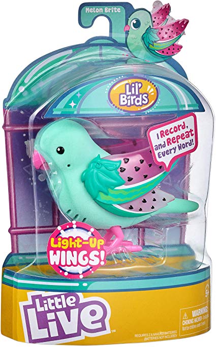 Little Live Pets 28617 Light UP Songbirds S9-  Styles ,Colors Vary