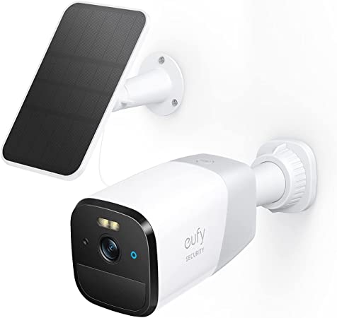 eufy Security 4G LTE Cellular Security Camera Outdoor with Solar Panel, 2K HD, Starlight Night Vision, Human Detection, GPS.&nbsp;Includes EIOTCLUB SIM Card and Built-in Local Storage. No Wi-Fi.