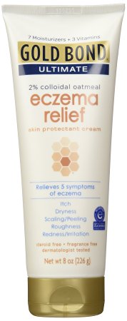 Gold Bond Ultimate Eczema Relief Skin Protectant Cream, 8 Ounce